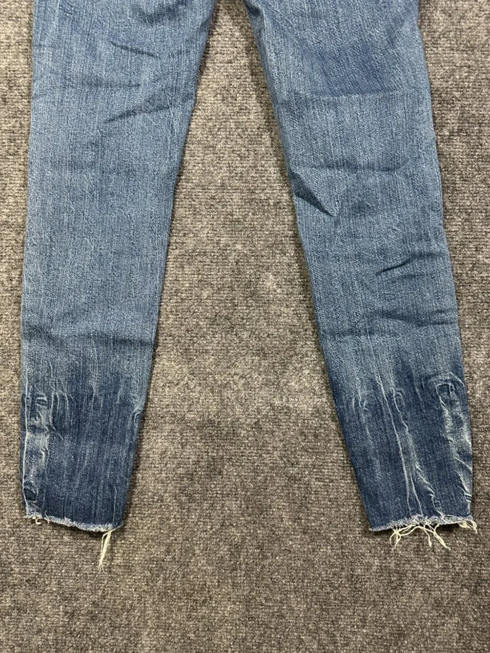 Blank NYC Jeans Womens 26 The Bond Mid Rise Skinny Distressed Cotton Stretch